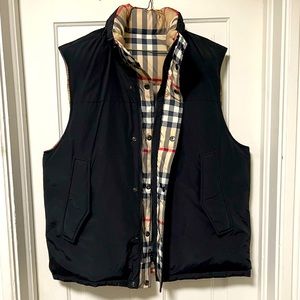 Burberry reversible puffer vest